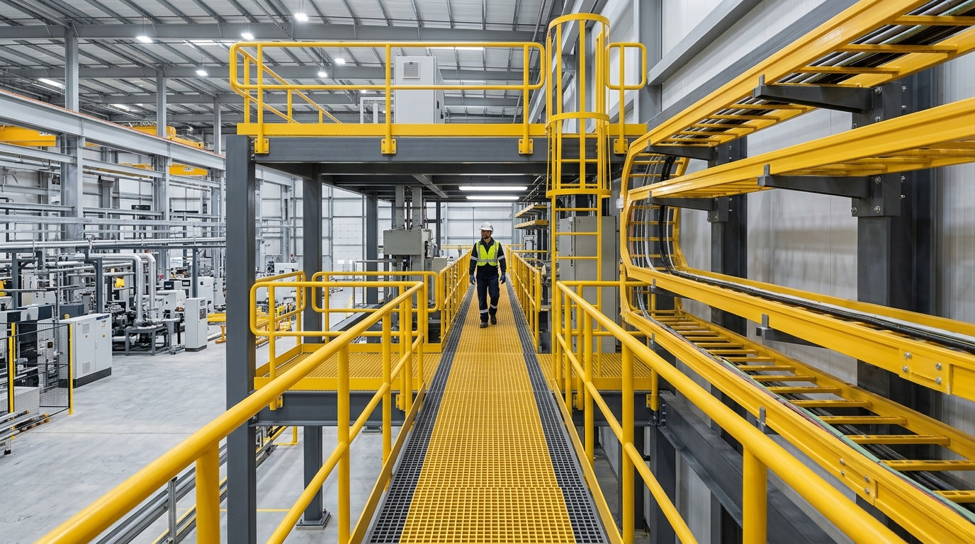 Infrastructure civil and MEP composite supplies